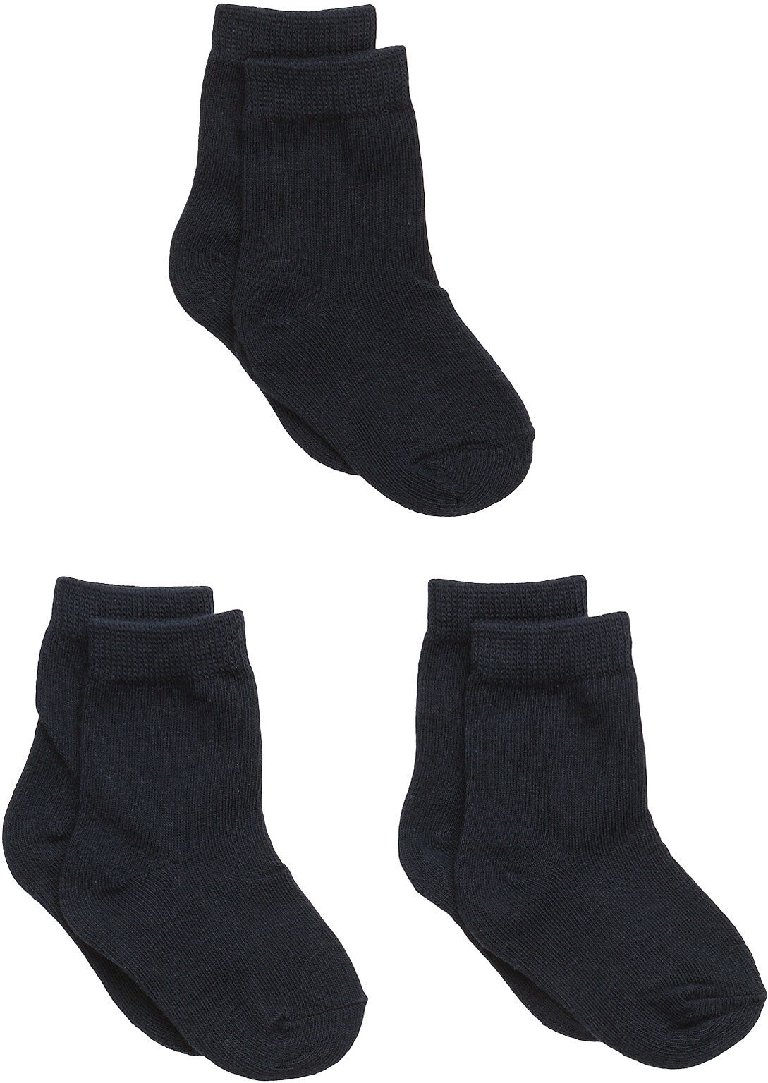 Melton Numbers 3-Pack Socks - Single Night & Underwear Socks Blå Melton