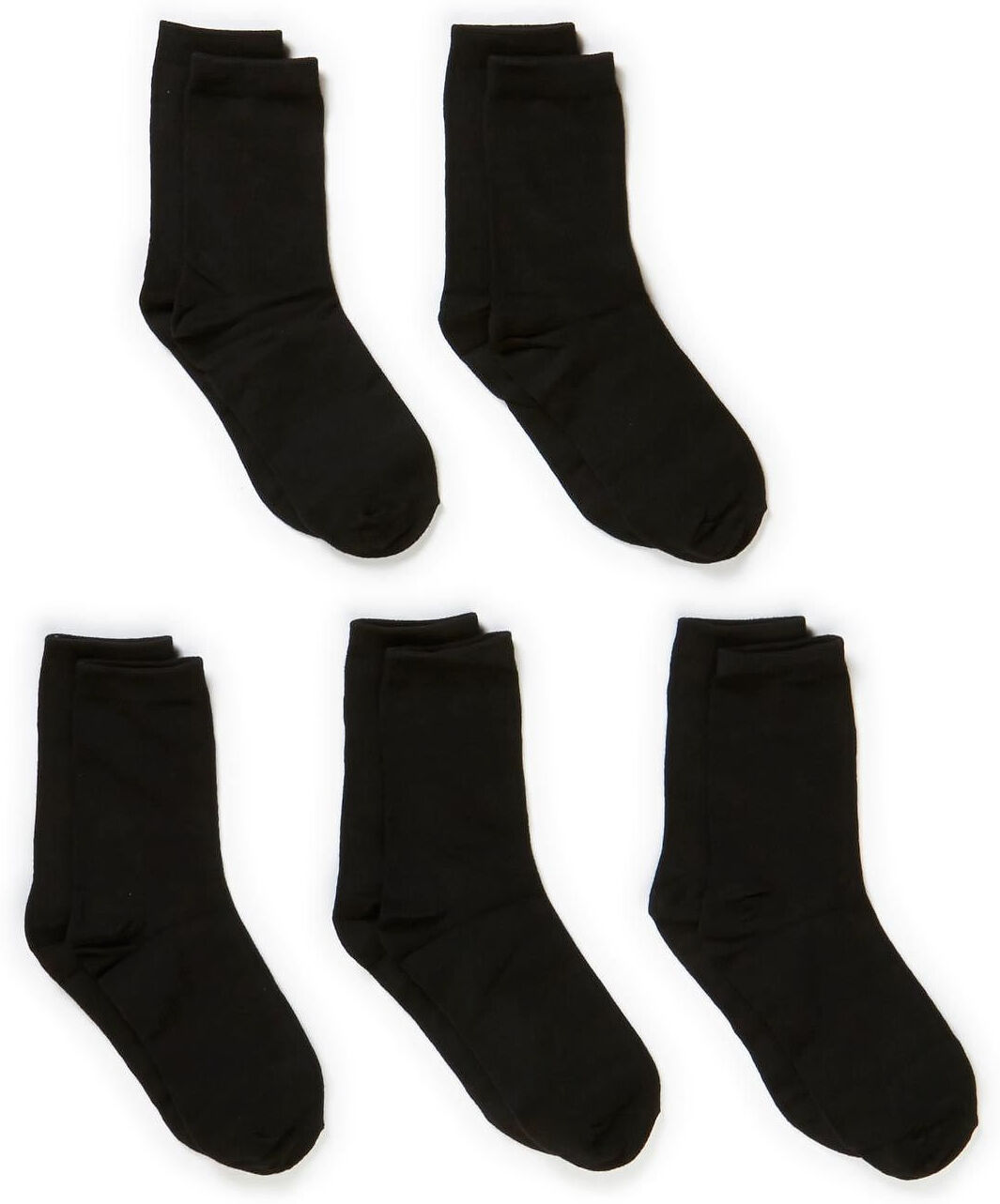 Melton Numbers 5-Pack Socks - Single Night & Underwear Socks Svart Melton