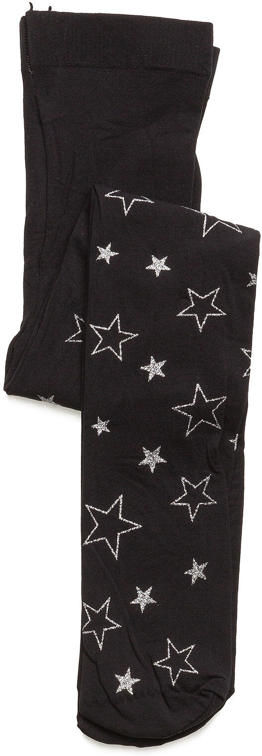 Melton Tights 50 Den With Glitter Stars Socks & Tights Tights Svart Melton