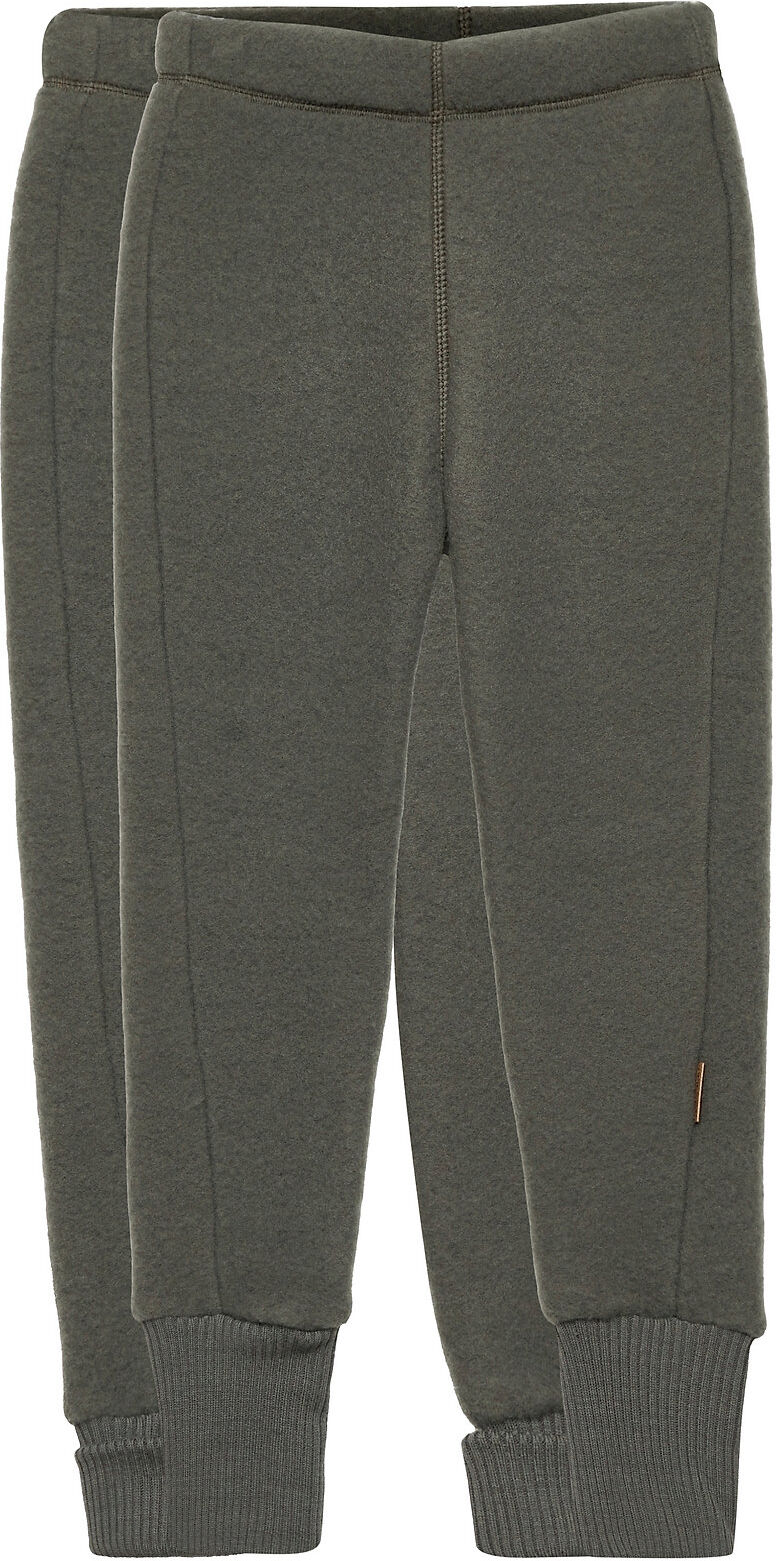 Mikk-Line Wool Pants Outerwear Fleece Outerwear Fleece Trousers Grå Mikk-Line