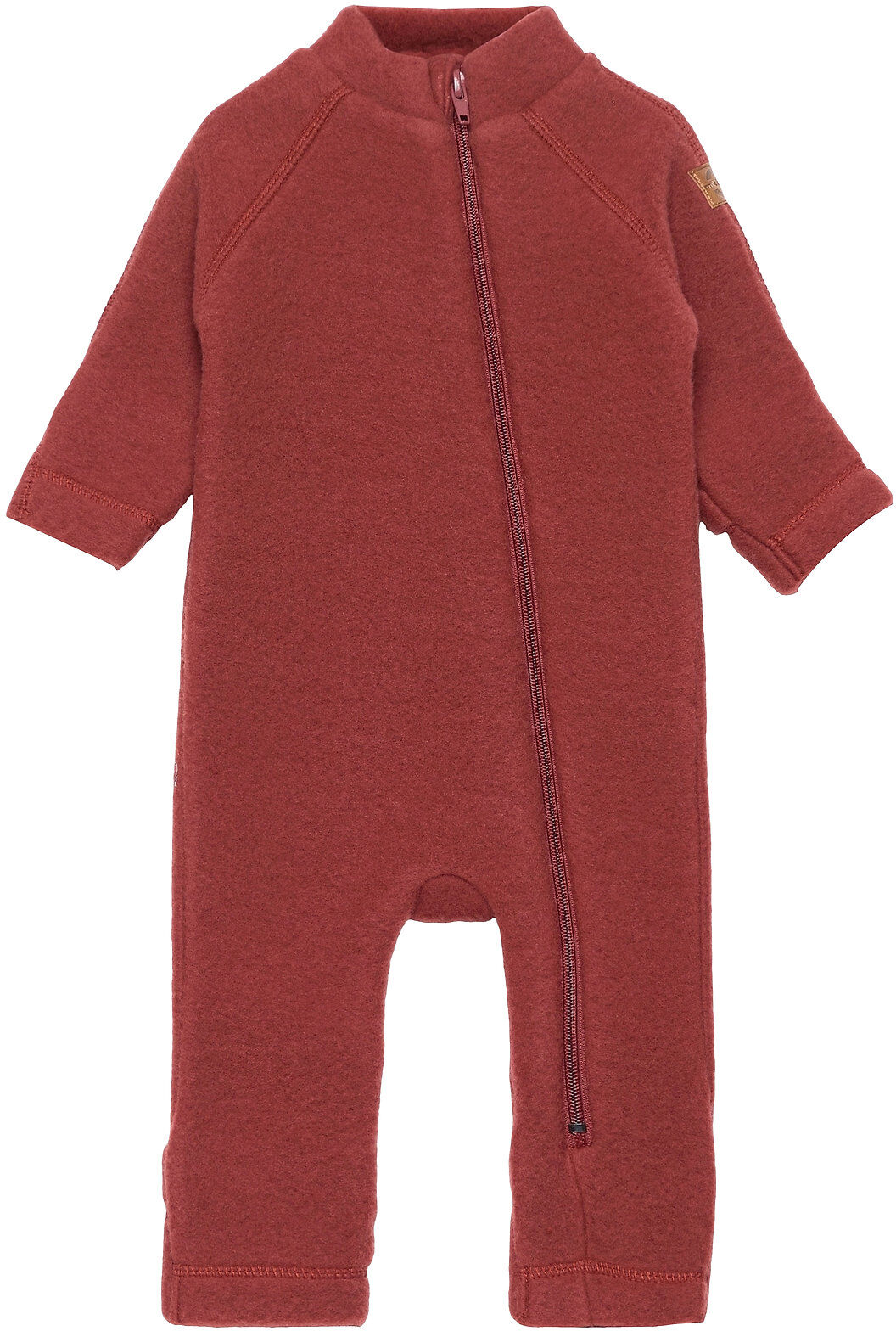 Mikk-Line Wool Baby Suit Outerwear Fleece Outerwear Fleece Suits Rød Mikk-Line