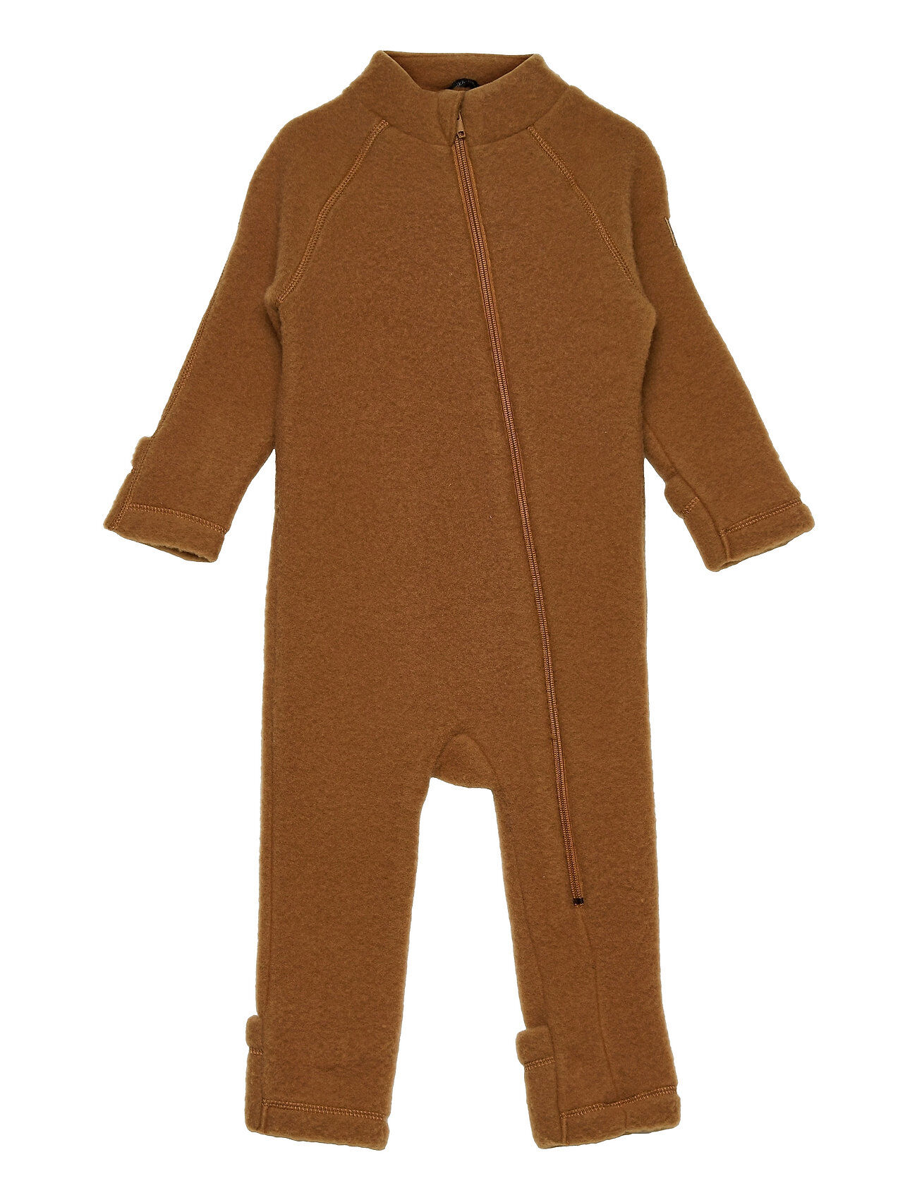 Mikk-Line Wool Baby Suit Outerwear Fleece Outerwear Fleece Suits Brun Mikk-Line