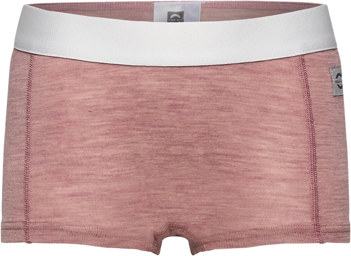 Mikk-Line Wool Girls Shorts Night & Underwear Underwear Panties Rosa Mikk-Line