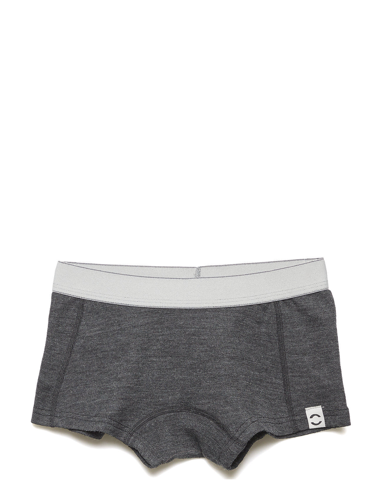 Mikk-Line Wool Girls Shorts Night & Underwear Underwear Panties Grå Mikk-Line