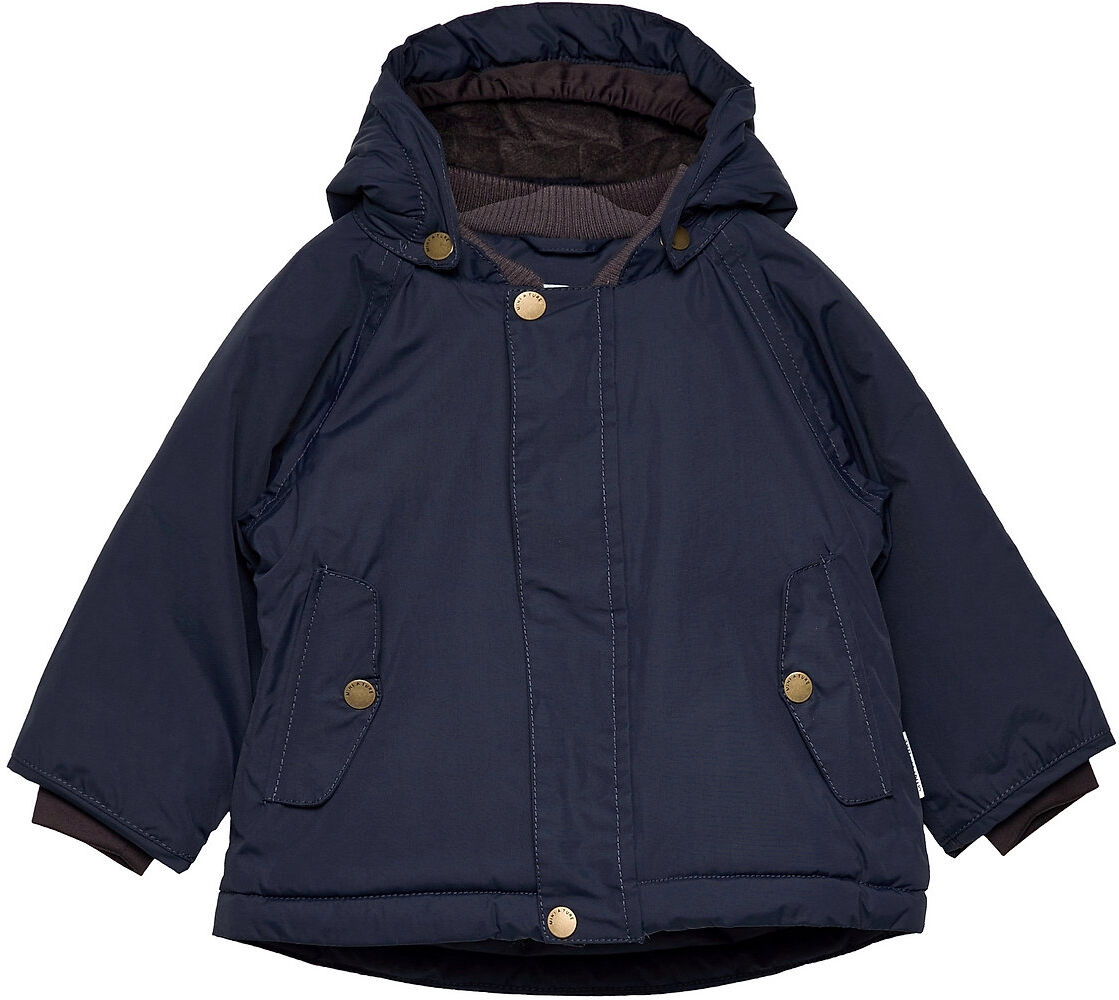 Mini A Ture Wally Jacket, M Parkas Jakke Blå Mini A Ture