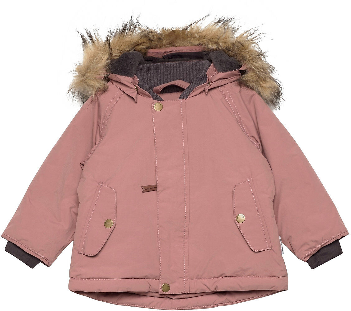 Mini A Ture Wally Fake Fur Jacket, M Outerwear Snow/ski Clothing Snow/ski Jacket Rosa Mini A Ture