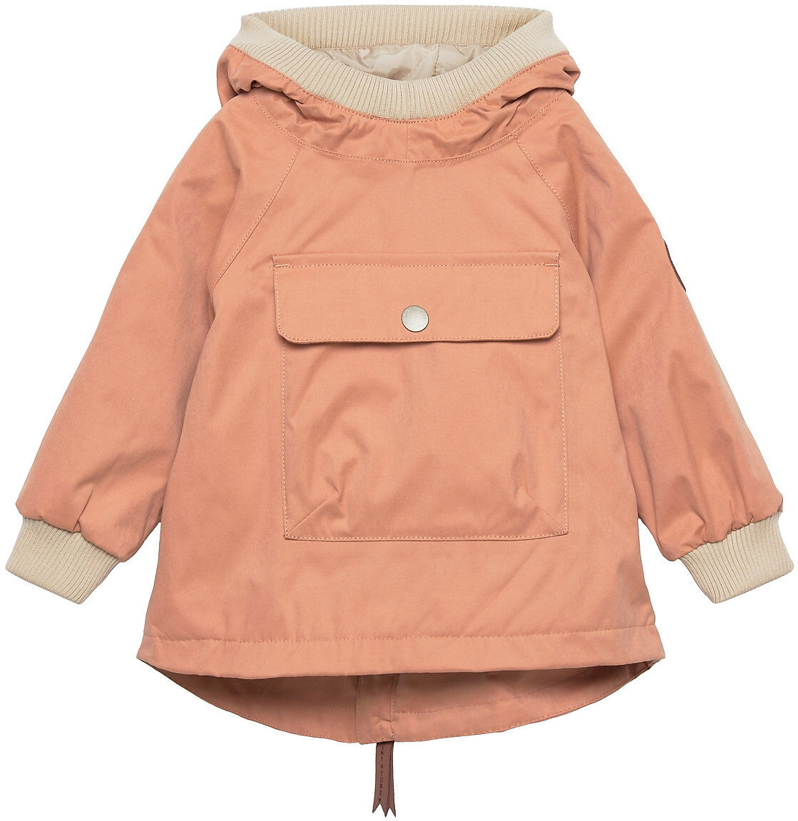 Mini A Ture Baby Vito Anorak, Bm Outerwear Shell Clothing Shell Jacket Oransje Mini A Ture