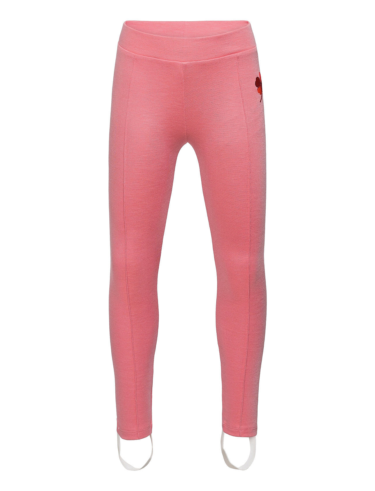 Mini Rodini Clover Emb Skipants Leggings Rosa Mini Rodini