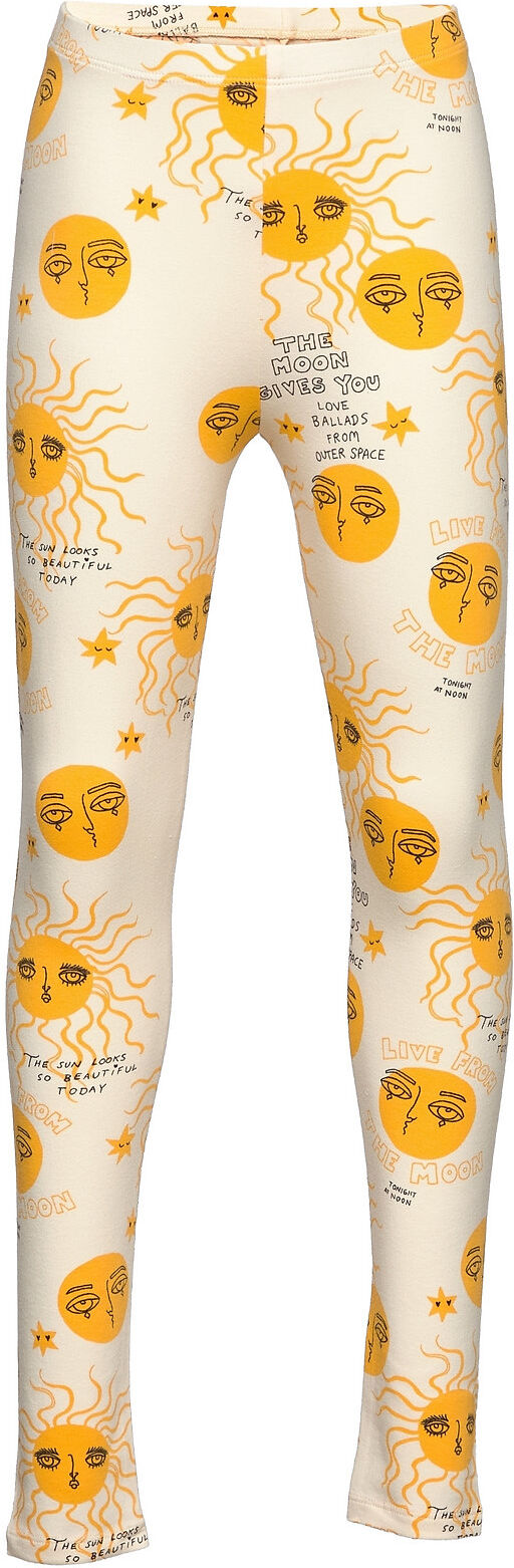 Mini Rodini Moon And Sun Leggings Leggings Multi/mønstret Mini Rodini