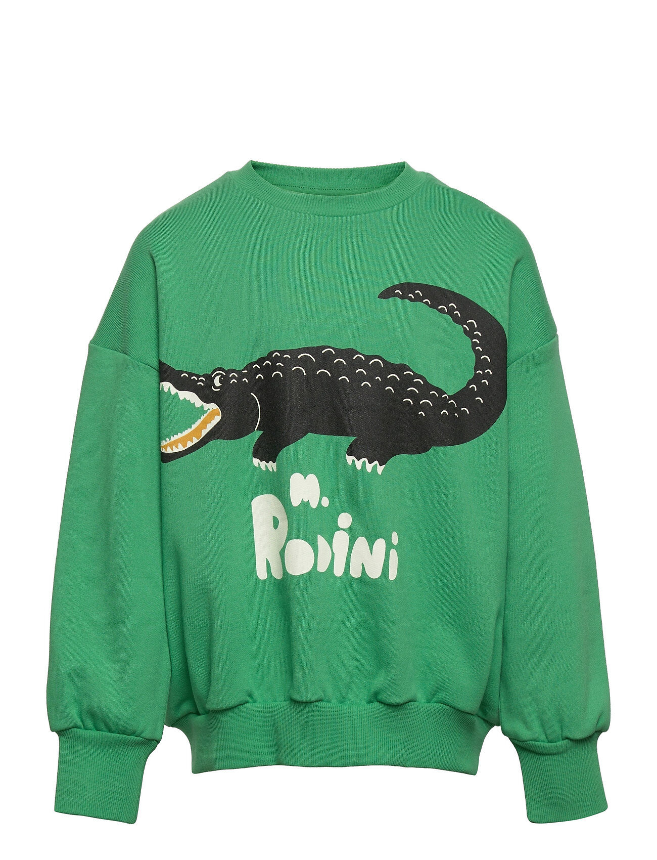 Mini Rodini Crocodile Sp Sweatshirt Sweat-shirt Genser Grønn Mini Rodini