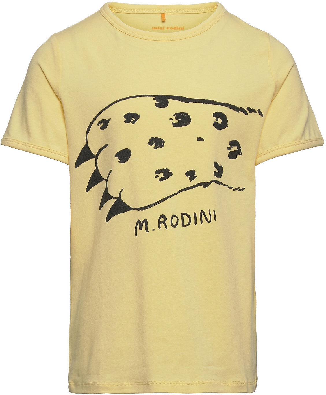 Mini Rodini Mount Kilimanjaro Ss Tee T-shirts Short-sleeved Gul Mini Rodini