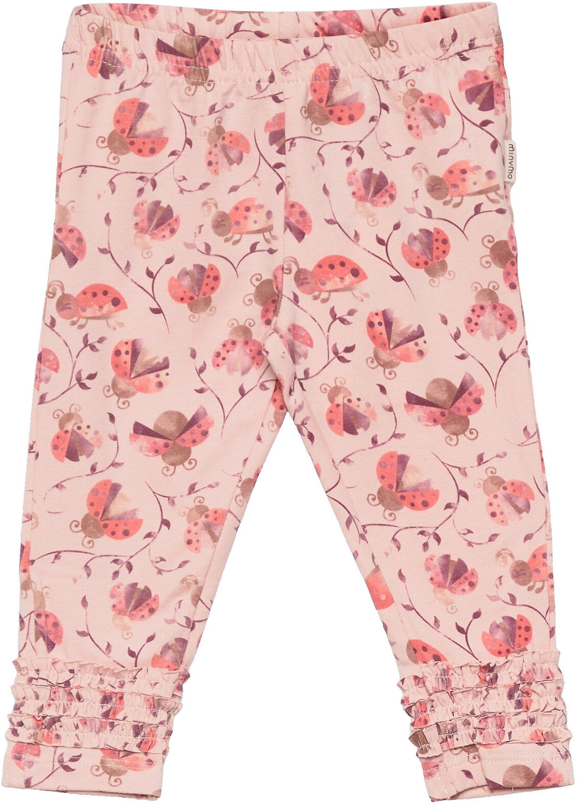 Minymo Leggings Aop Leggings Rosa Minymo