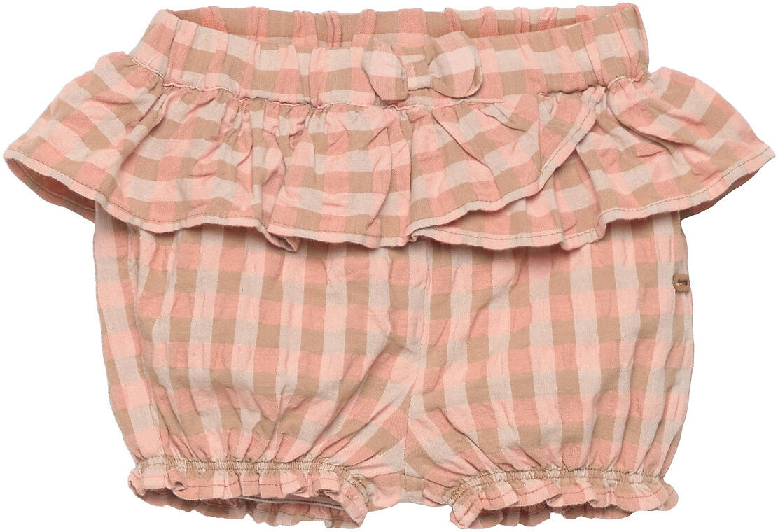 Minymo Shorts Check Shorts Bloomers Beige Minymo