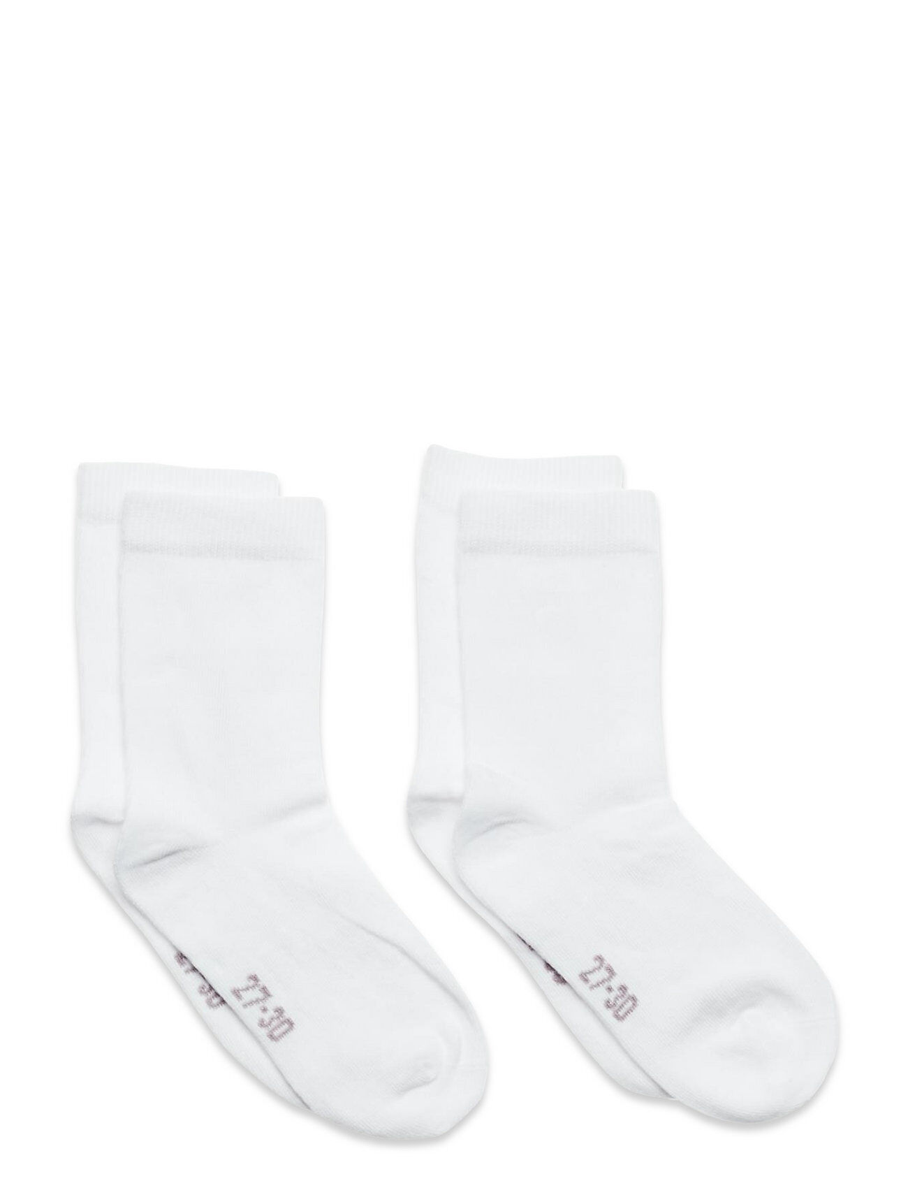 Minymo Ankle Sock Socks & Tights Socks Hvit Minymo