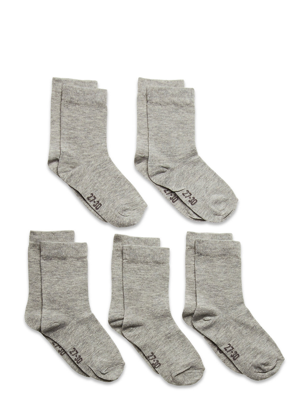 Minymo Ankle Sock -Solid Socks & Tights Socks Grå Minymo