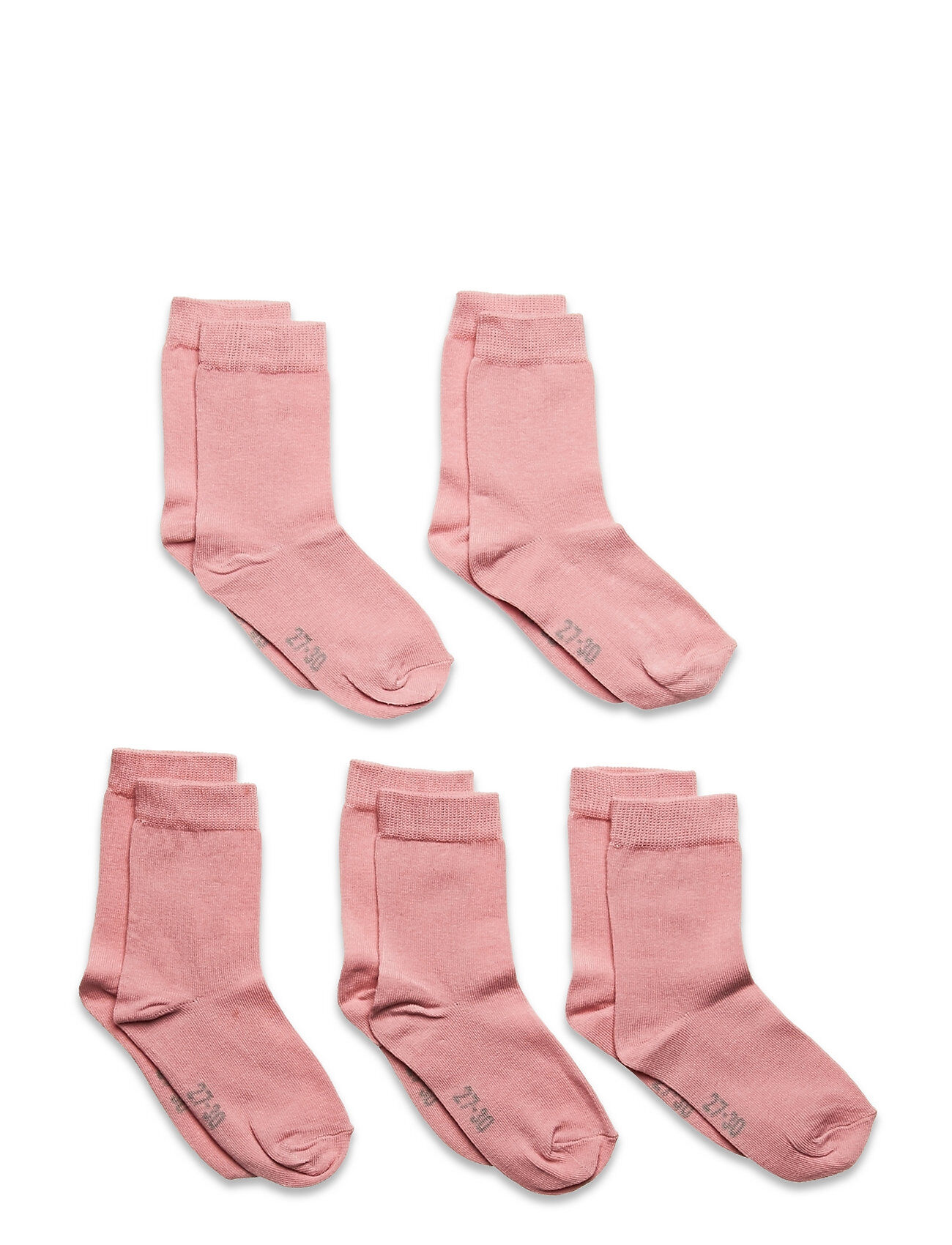 Minymo Ankle Sock -Solid Socks & Tights Socks Rosa Minymo