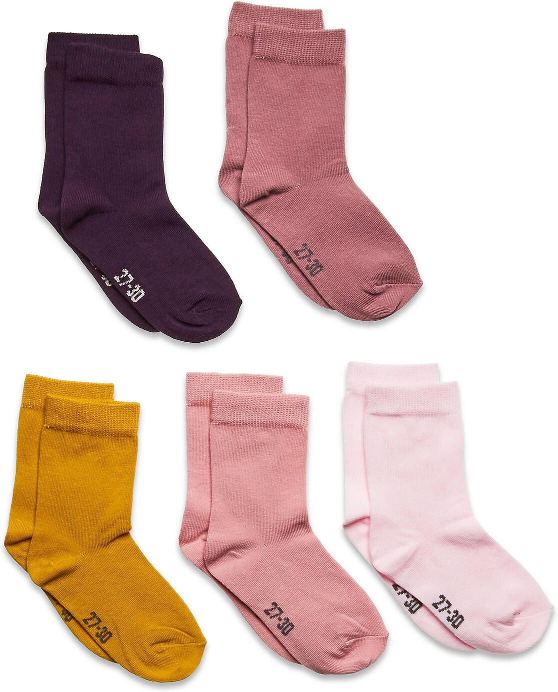 Minymo Ankle Sock - Multi Socks & Tights Socks Rosa Minymo