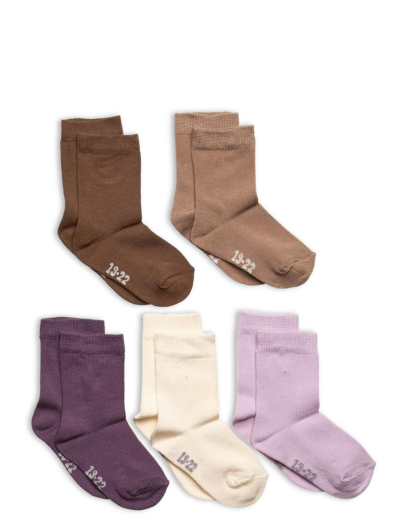 Minymo Ankle Sock - Multi Socks & Tights Socks Lilla Minymo