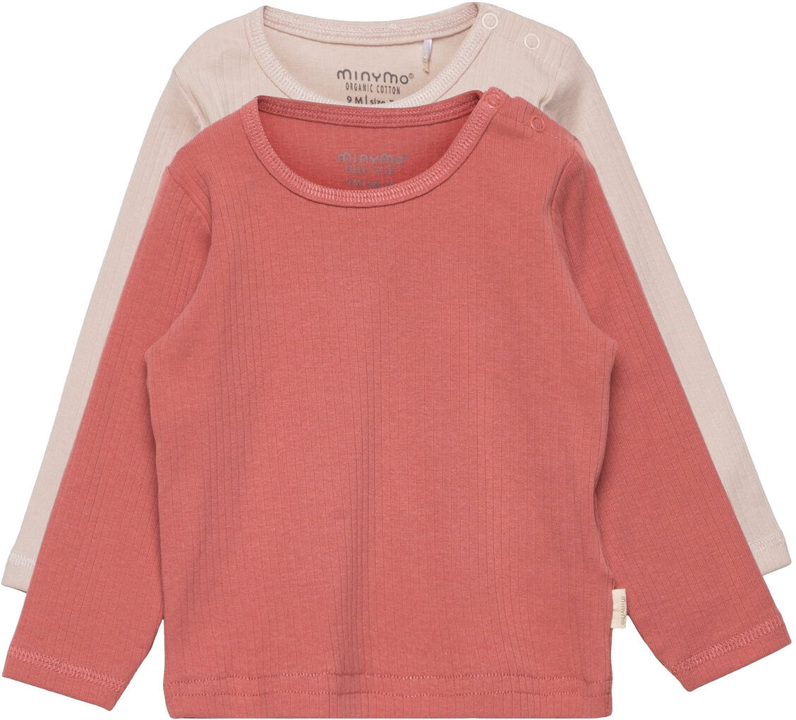 Minymo Blouse Ls T-shirts Long-sleeved T-shirts Rosa Minymo