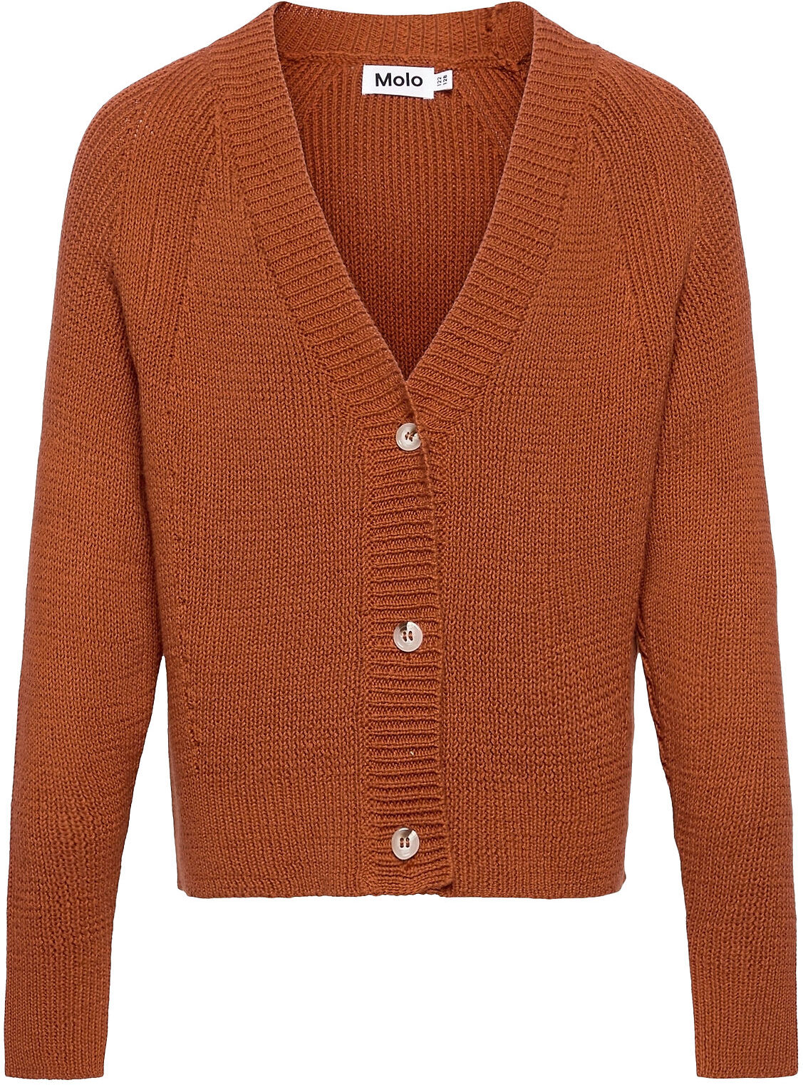 Molo Gilda Strikkegenser Cardigan Oransje Molo