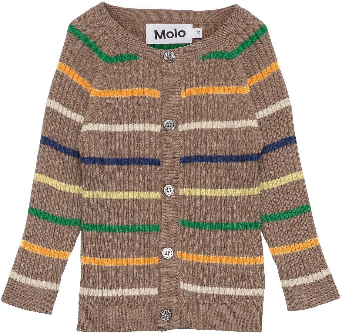 Molo Bendix Strikkegenser Cardigan Multi/mønstret Molo