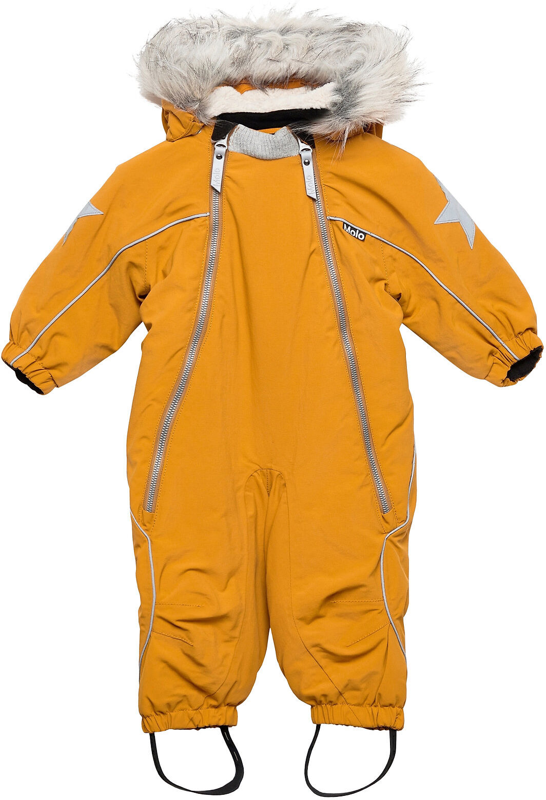 Molo Pyxis Fur Recycle Outerwear Coveralls Snow/ski Coveralls & Sets Gul Molo