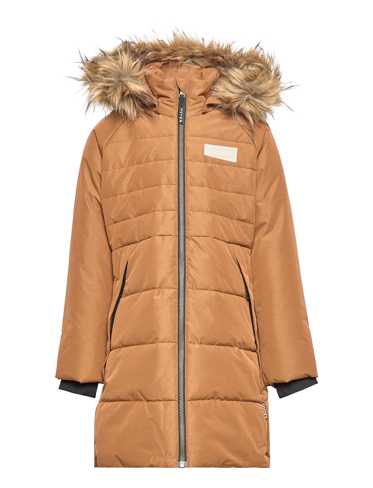 Molo Hazeline Outerwear Snow/ski Clothing Snow/ski Jacket Brun Molo