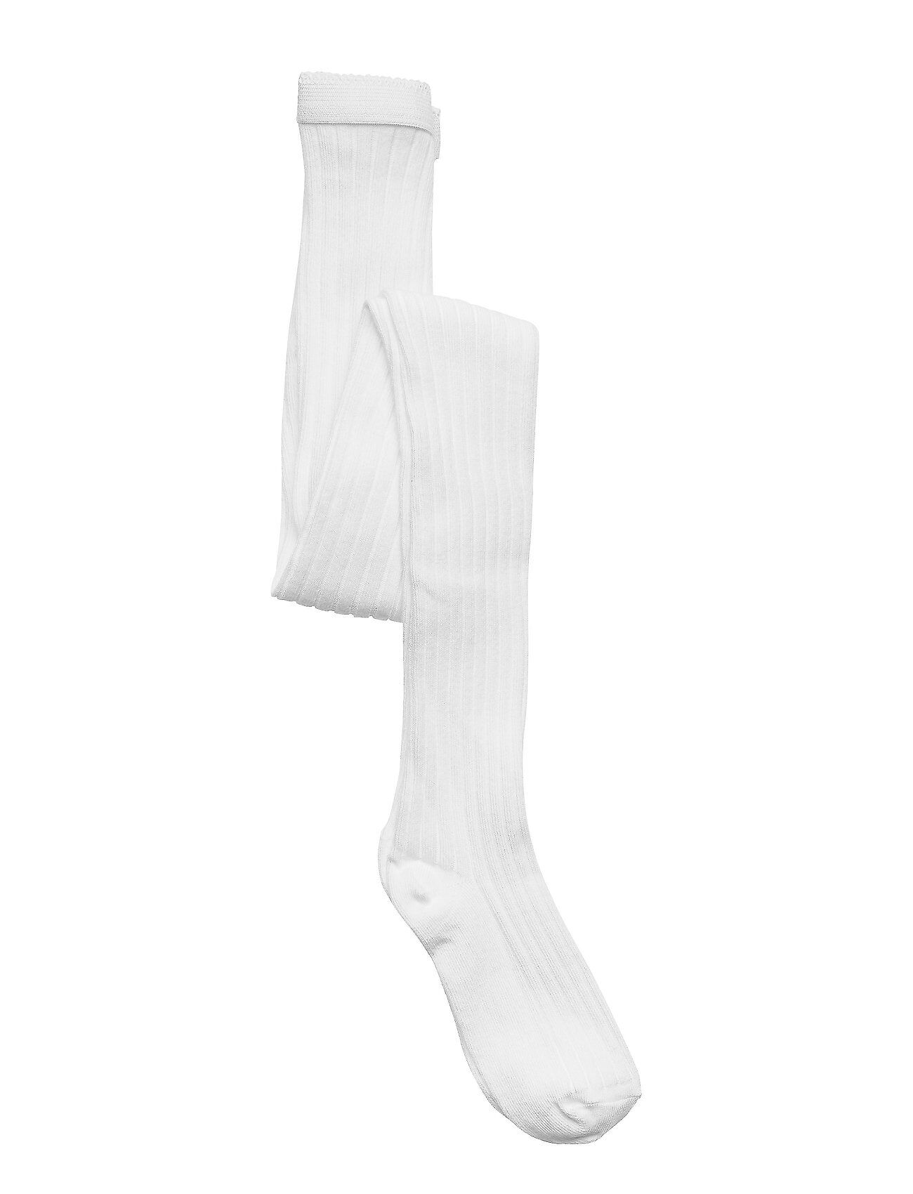 mp Denmark Cotton Rib Tights Socks & Tights Tights Hvit Mp Denmark