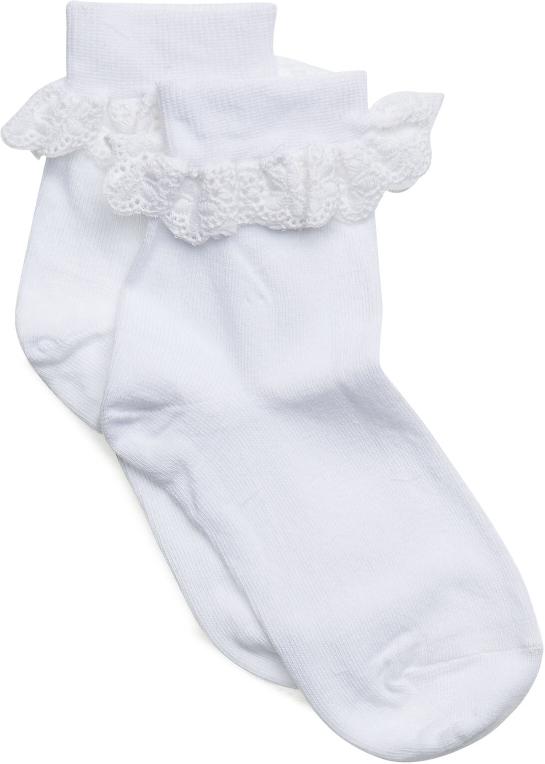 mp Denmark Filippa Socks With Lace Socks & Tights Socks Hvit Mp Denmark