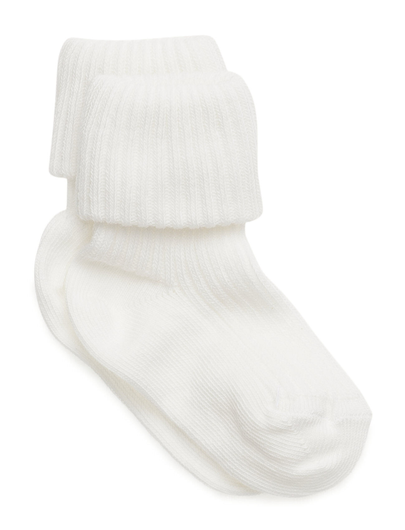 mp Denmark Cotton Rib Baby Socks Socks & Tights Socks Hvit Mp Denmark