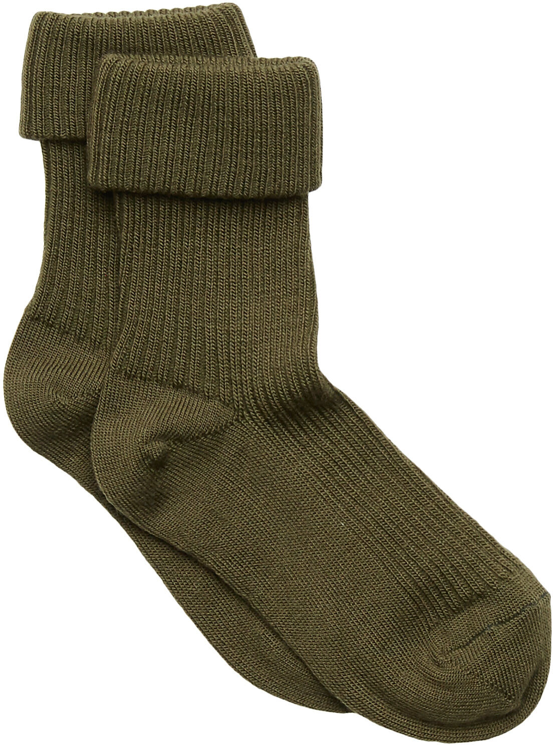 mp Denmark Rib Wool Baby Socks Socks & Tights Socks Grønn Mp Denmark