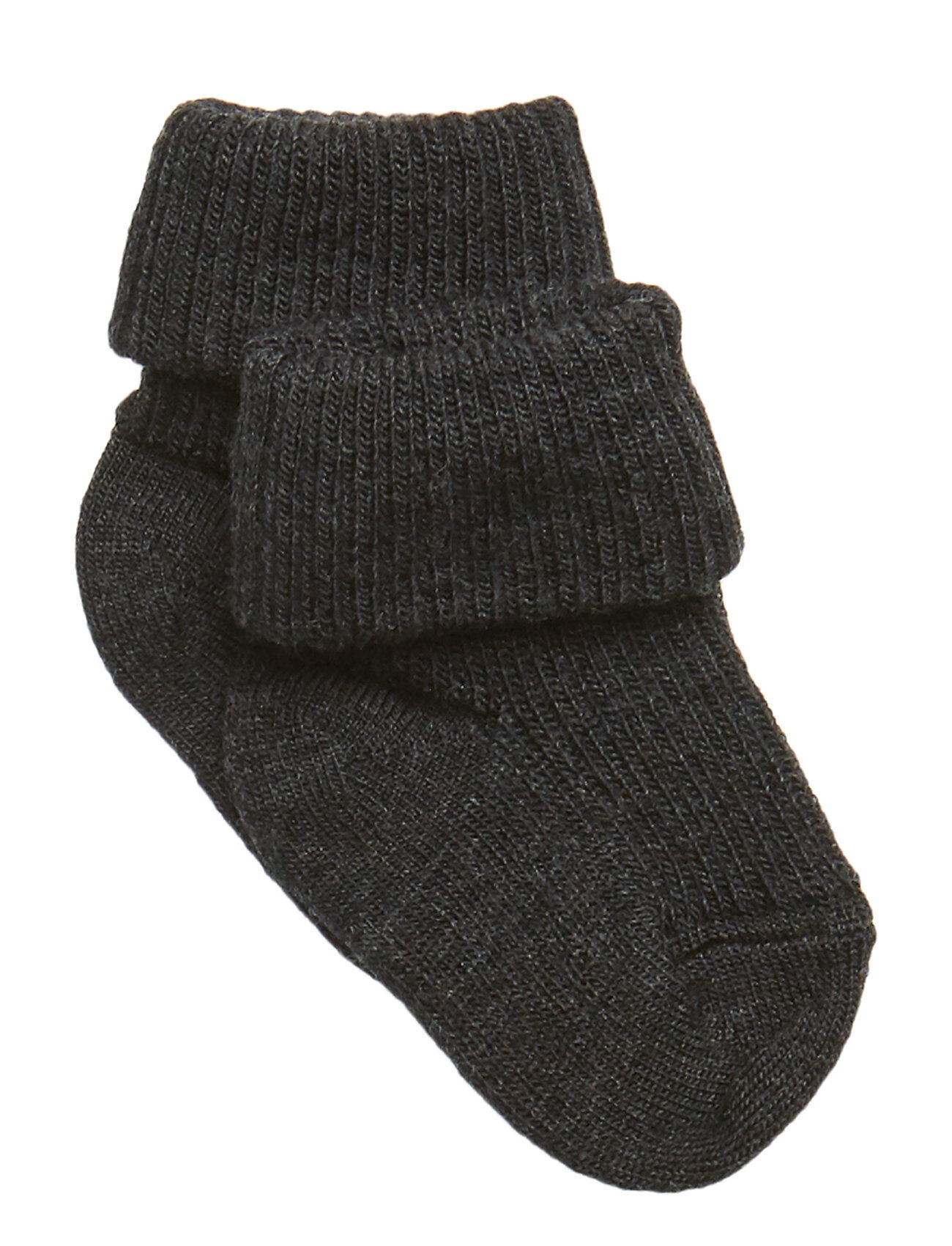 mp Denmark Rib Wool Baby Socks Socks & Tights Socks Grå Mp Denmark