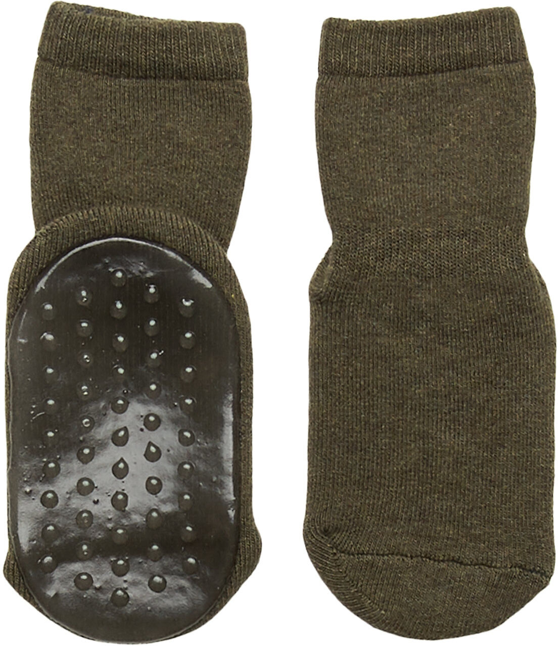 mp Denmark Cotton Socks With Anti-Slip Socks & Tights Socks Grønn Mp Denmark