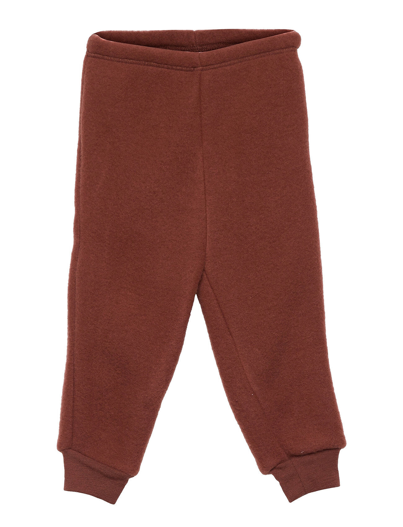 Müsli by Green Cotton Woolly Fleece Pants Baby Outerwear Fleece Outerwear Fleece Trousers Brun Müsli By Green Cotton