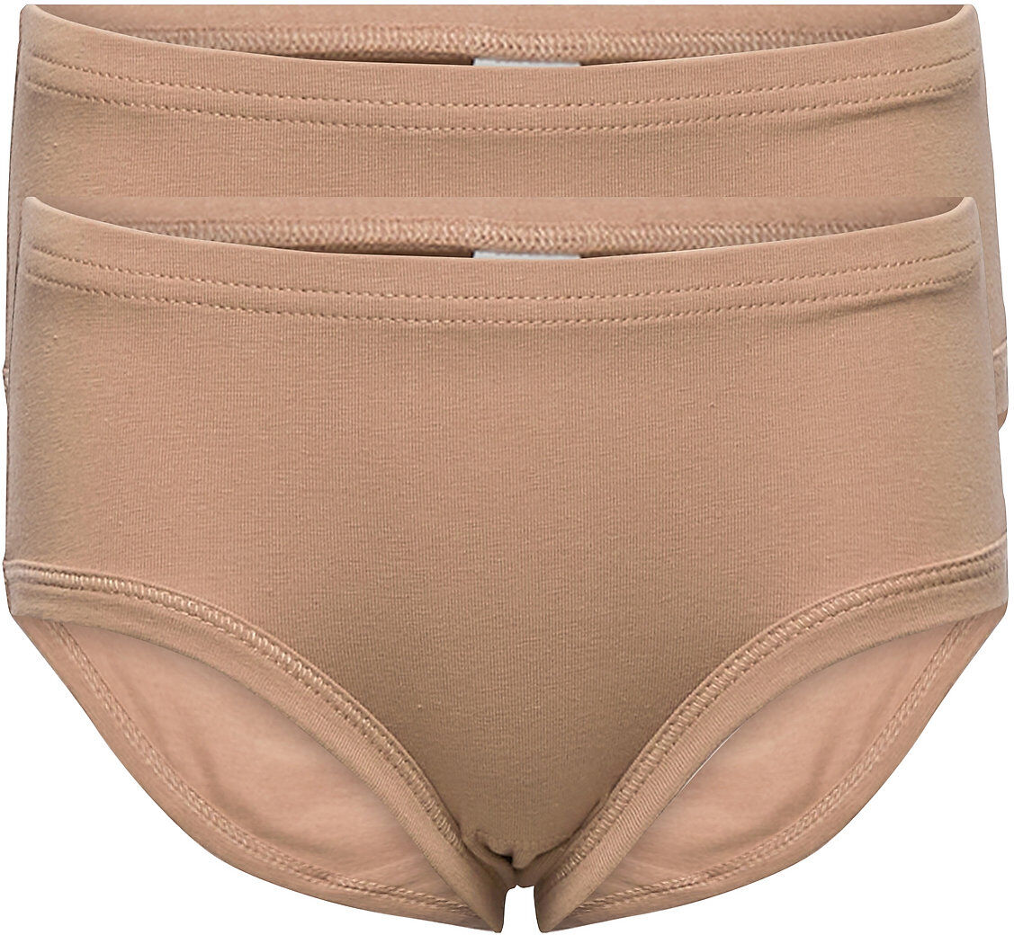 Müsli by Green Cotton Briefs Girl 2-Pack Night & Underwear Underwear Panties Rosa Müsli By Green Cotton