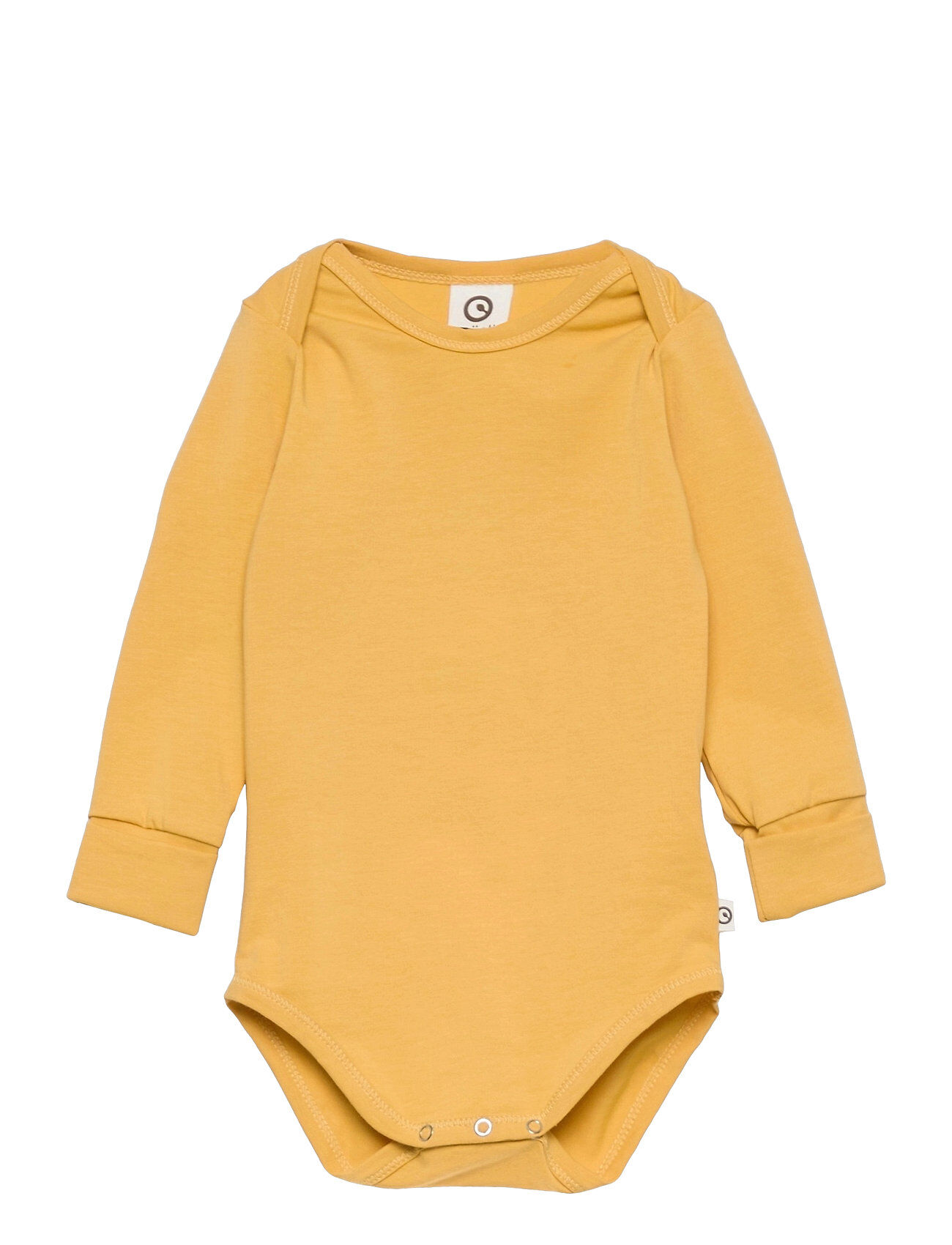 Müsli by Green Cotton Cozy Me L/Sl Body Bodies Long-sleeved Gul Müsli By Green Cotton