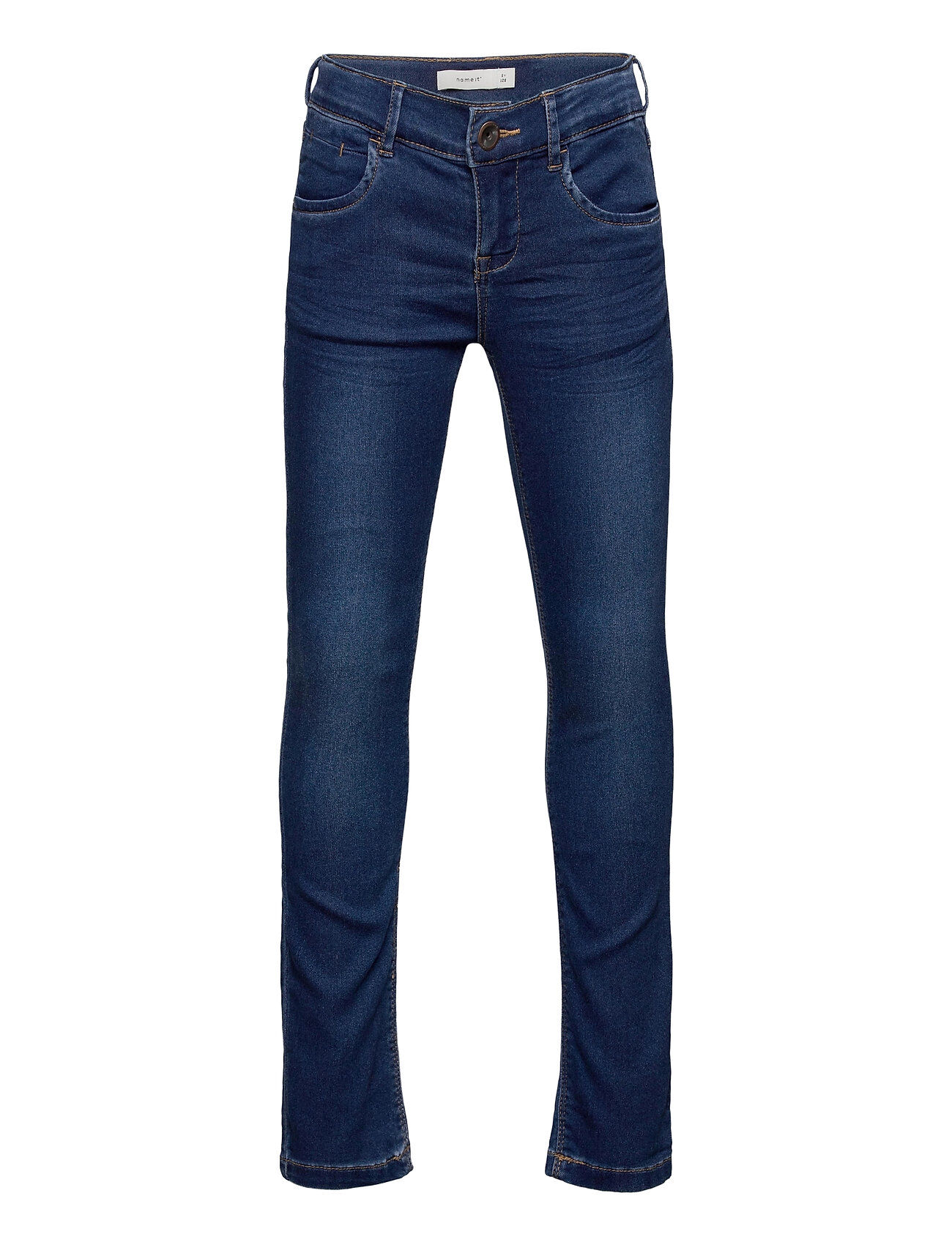 name it Nkfsalli Dnmthayers 3391 Swe Pant Noos Jeans Straight Jeans Blå Name It