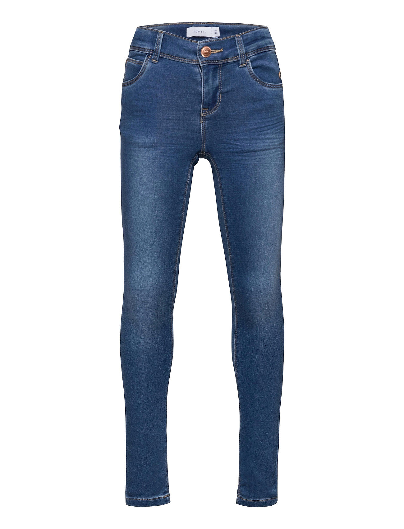 name it Nkfpolly Dnmthayers 2482 Swe Pant Noos Jeans Slim Jeans Blå Name It