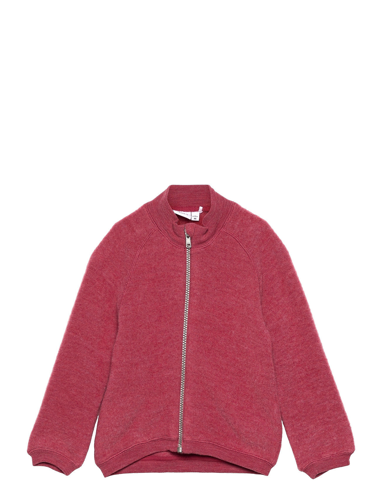 name it Nmfwmino Wool Brushed Ls Card Xxi Outerwear Fleece Outerwear Fleece Jackets Rosa Name It