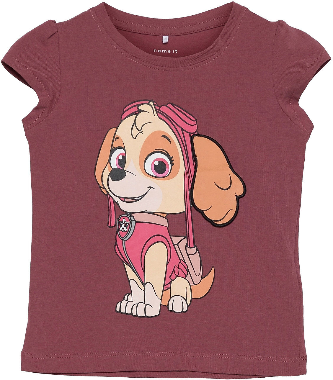 name it Nmfpawpatrol Bebba Ss Top Vde T-shirts Short-sleeved Rosa Name It