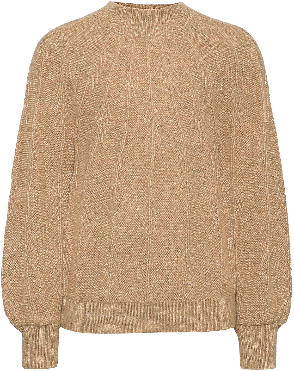 name it Nkfn Lly Ls Knit Pullover Beige Name It