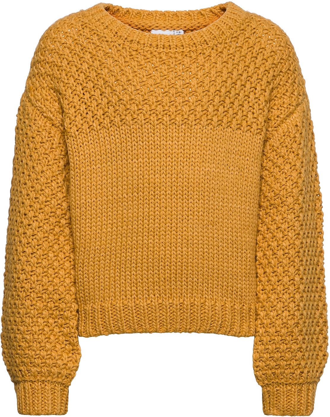 name it Nkframia Ls Boxy Knit Pullover Brun Name It