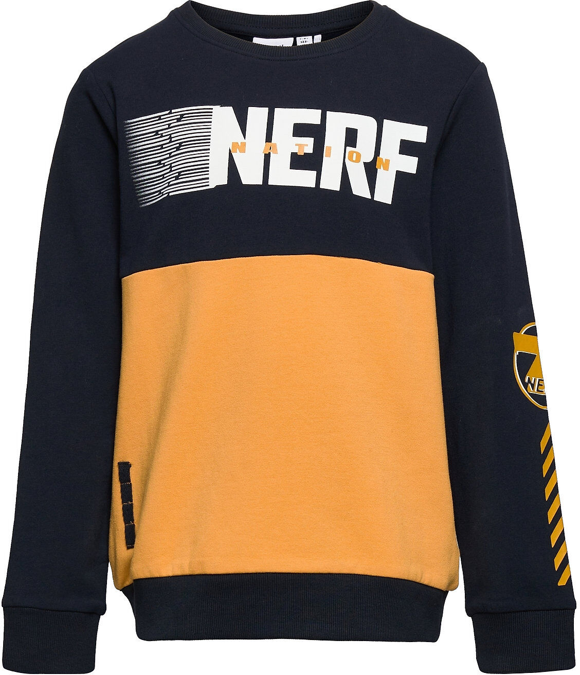 name it Nkmnerfgun Okan Sweat Bru Bfu Sweat-shirt Genser Blå Name It