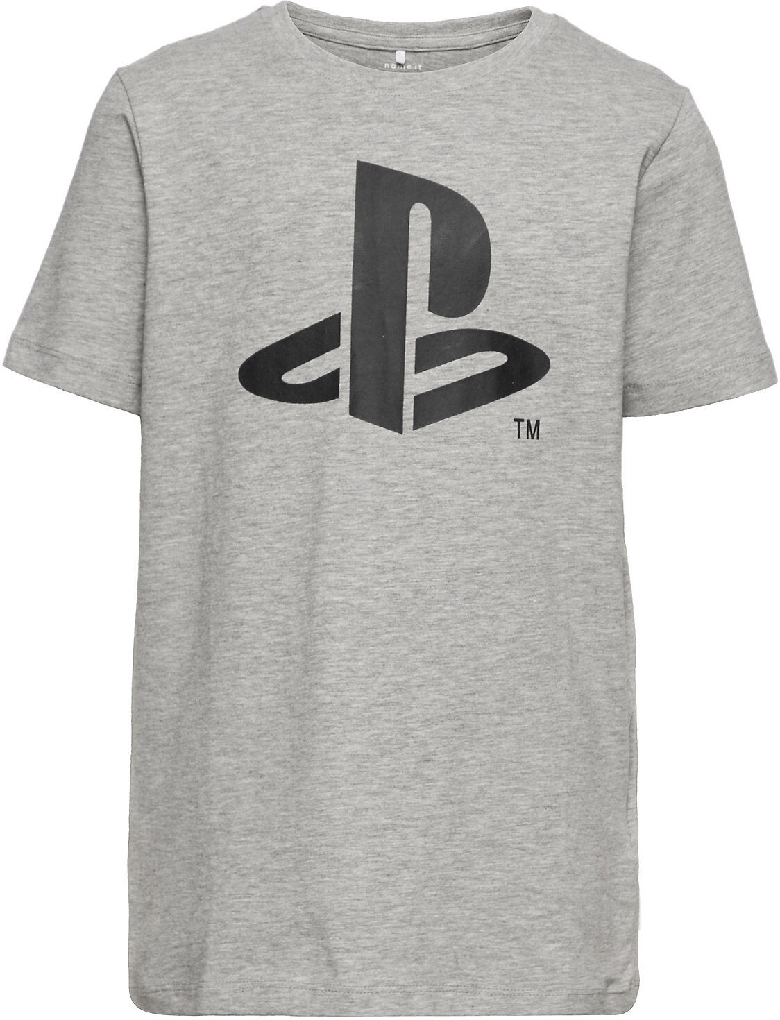 name it Nkmplaystation Osman Ss Top Bfu T-shirts Short-sleeved Grå Name It