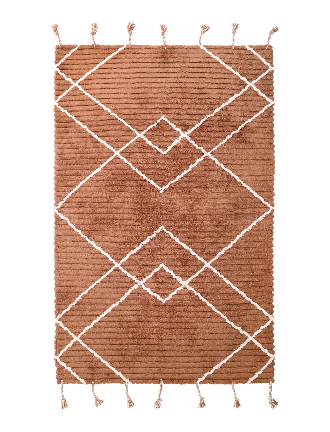 Nattiot Rug Lässa Toffee S Home Kids Decor Rugs And Carpets Brun Nattiot