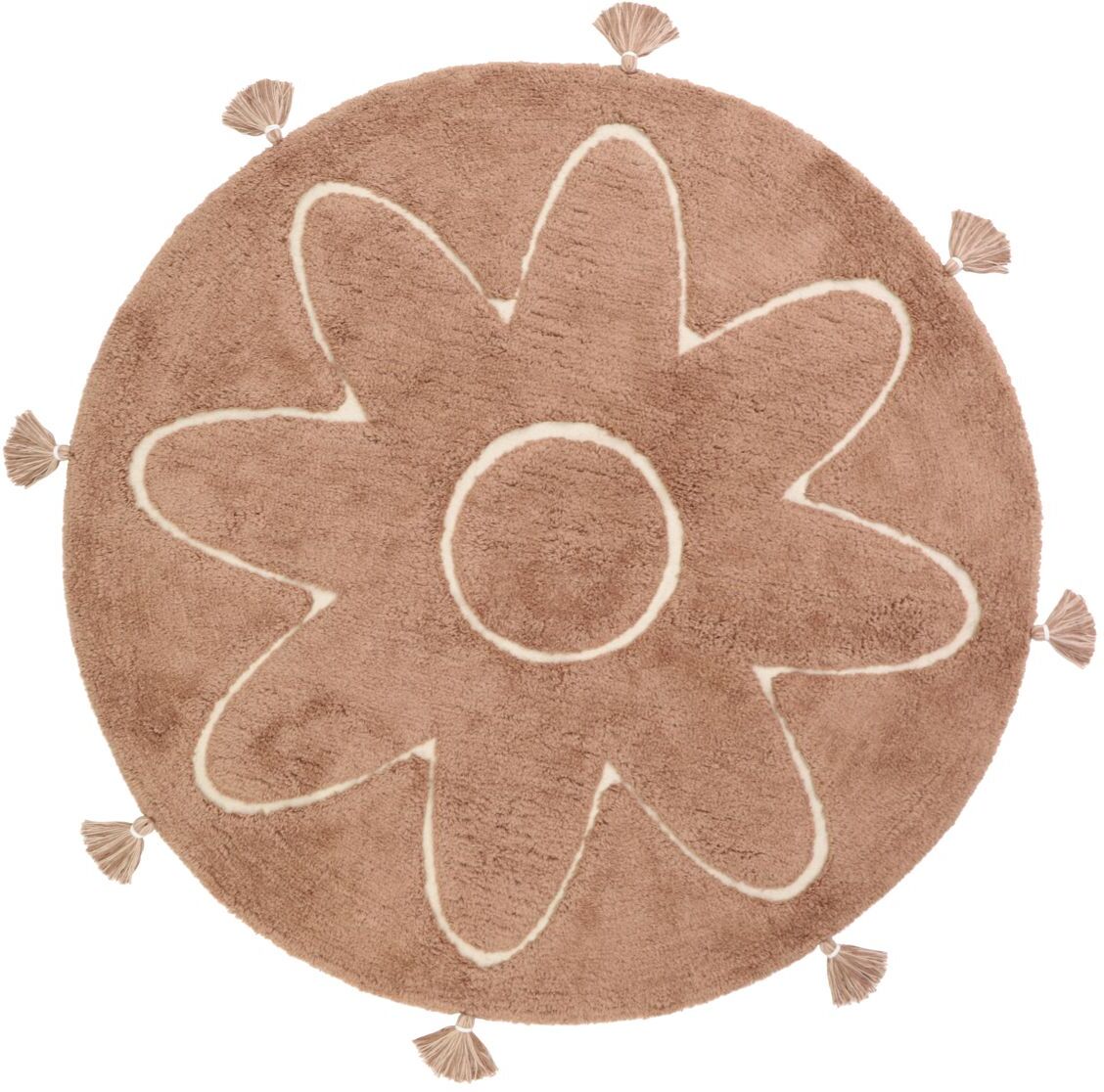 Nattiot Rug Yva Home Kids Decor Rugs And Carpets Brun Nattiot