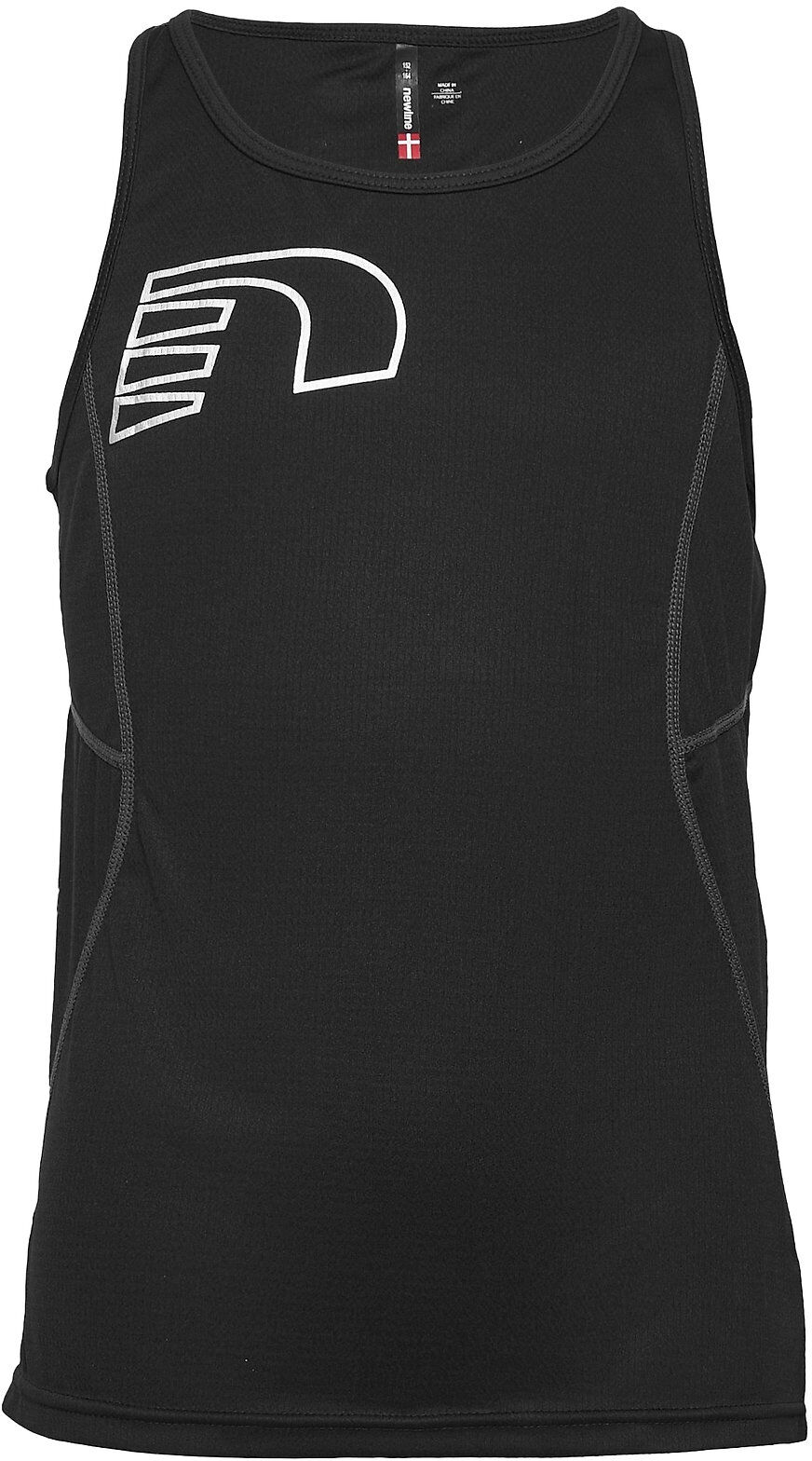 Newline Core Coolskin Singlet T-shirts Sleeveless Svart Newline