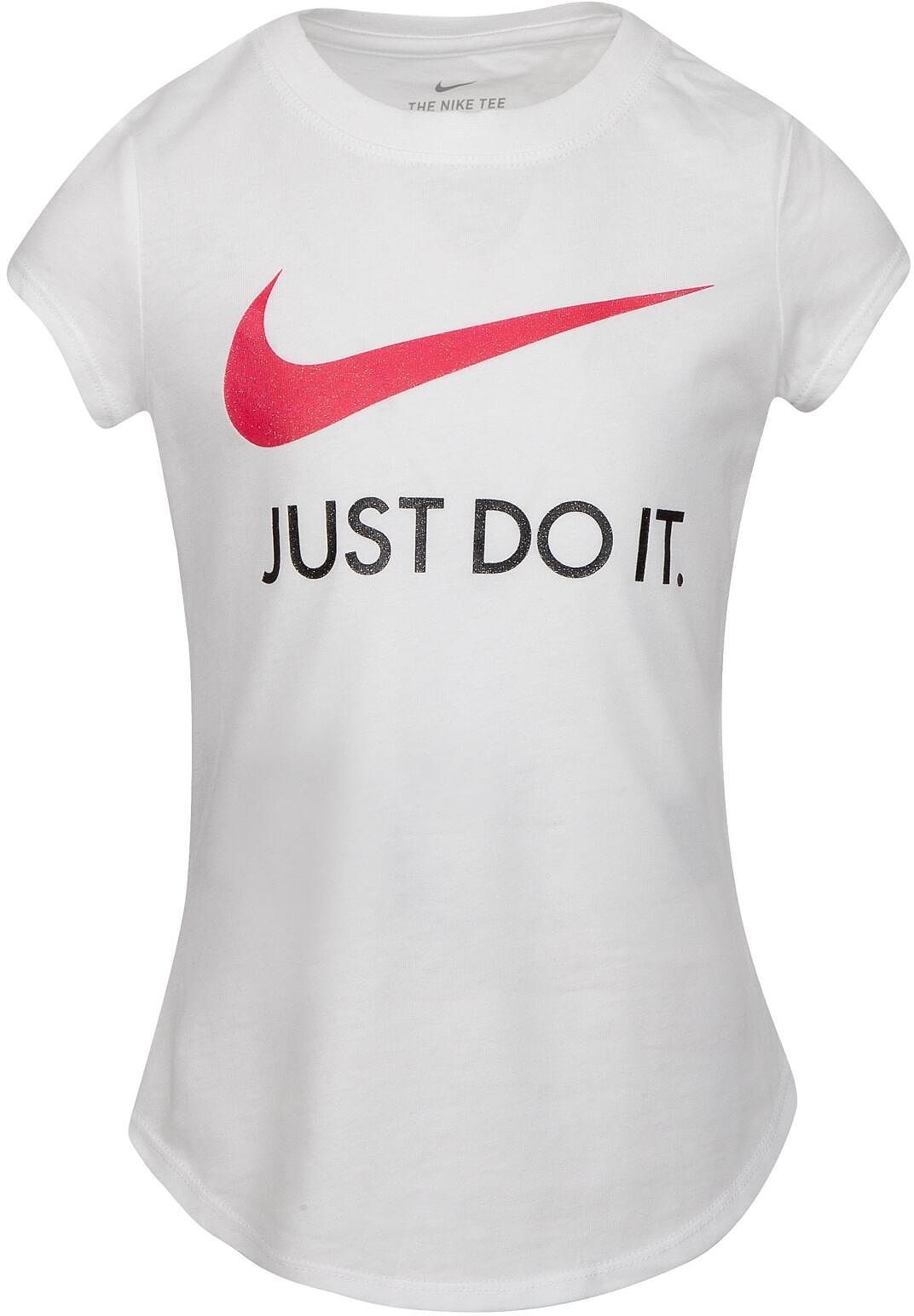 Nike Nkg Swoosh Jdi S/S Tee T-shirts Short-sleeved Hvit Nike