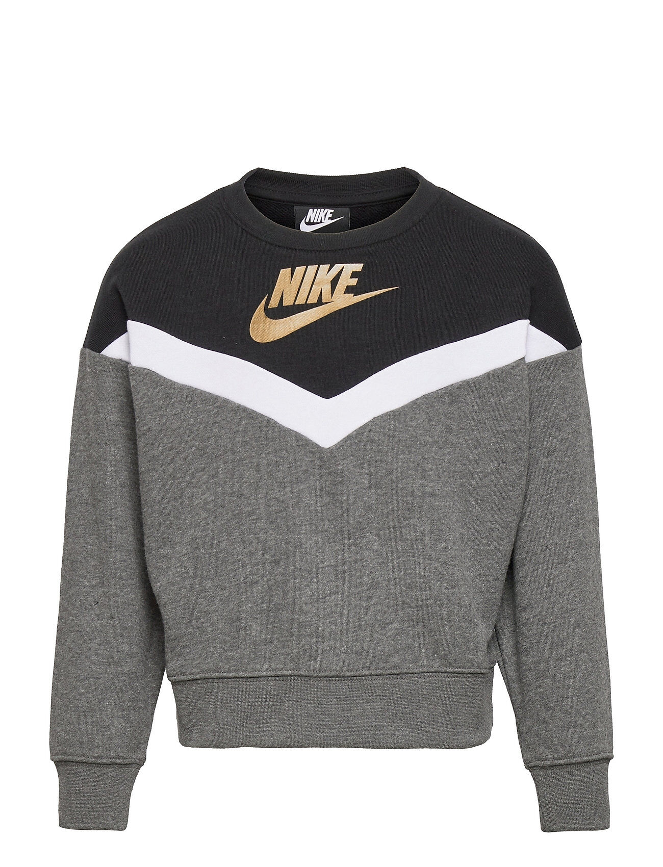 Nike Go For Gold Crew Sweat-shirt Genser Grå Nike