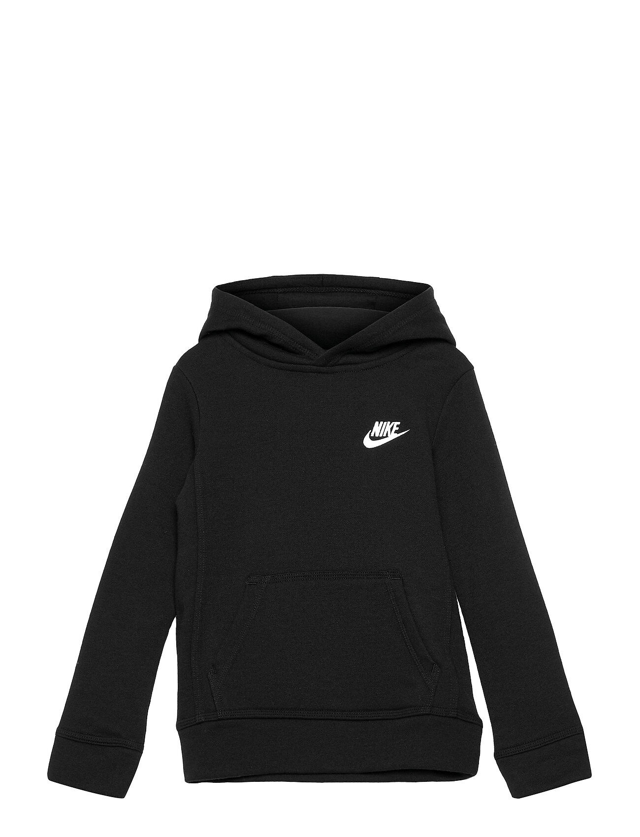 Nike Club Fleece Po Hoodie Hettegenser Genser Svart Nike